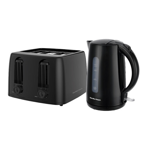 Hamilton Beach Hamilton Beach, Kettle & Toaster Set, Essentials Rapid, HB13015032BST