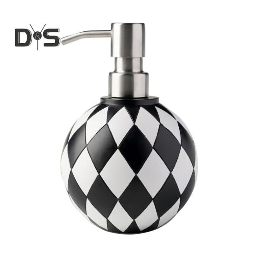 Soap Dispenser Stainless Steel Pump Durable Rust-proof Smooth Resin Body Easy To Clean Soap Container