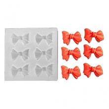 Bowknot Hairpin Silicone Mold Headdress Hair Pin Decorative Mold Headwear Mold
