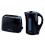Hamilton Beach Hamilton Beach, Kettle & Toaster Set, Essentials Collection, Black, HBESSB 1