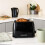 Hamilton Beach Hamilton Beach, Kettle & Toaster Set, Essentials Collection, Black, HBESSB 4