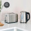 Hamilton Beach Hamilton Beach, Kettle & Toaster set, Rise Collection, HBRISE2B 7
