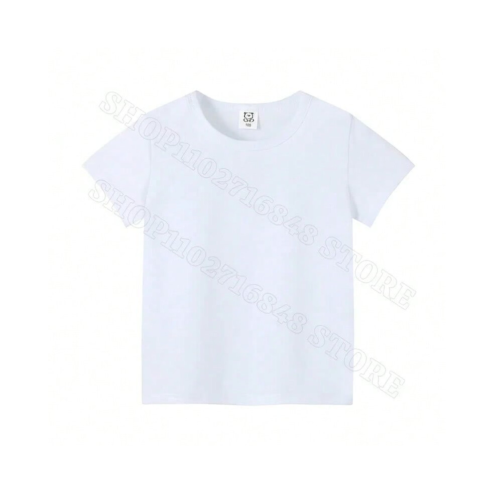 (T-shirt, 140cm) New Labubu Kids Clothes Cotton T-shirts Boys Girls Tops Cool Fashion Comfortable Cartoon Anime Graphic Print T Shirt Party Gifts