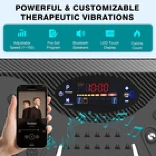 Vibration Plate Exercise Machine Whole Body Workout Massager 1