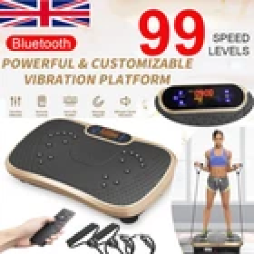 Power Vibration Plate Vibrating Machine Platform Exercise Body Shaker 1