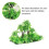 1Pc Artificial Aquarium Fish Tank Plastic Tree Underwater Plants Decor (Green) 3