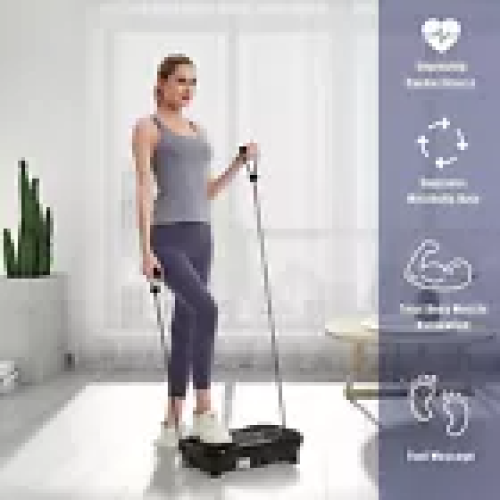 Power Vibration Plate Vibrating Machine Platform Exercise Body Shaker 2