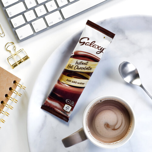 Galaxy Galaxy Instant Hot Chocolate Sachets, Pack of 100 2