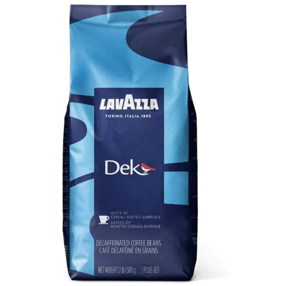 Lavazza Dek Decaffeinated Coffee Beans (3 Packs Of 500G)
