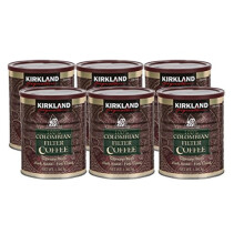 Kirkland Signature 100% Colombian Ground Filter Coffee, 1.362 kg