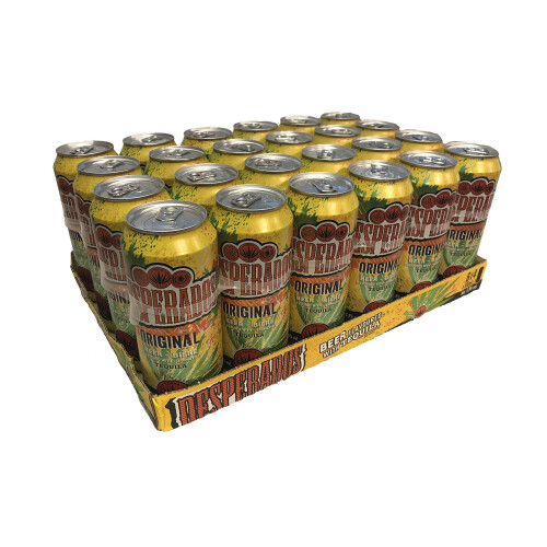 Desperados Beer with Tequila cans 24 X 500ml case