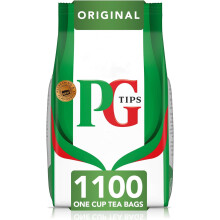 PG Tips Black Tea Bags, 1100 Count, Pack of 2