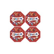 Celebrations Bulk Chocolate Box, 950g, Assorted Chocolates Gift Box with Mini Chocolate Bars & Biscuits, Chocolate Centrepiece Sharing Pack of 4