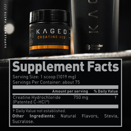 Creatine HCL Powder 75 Servings Lemon Lime 1