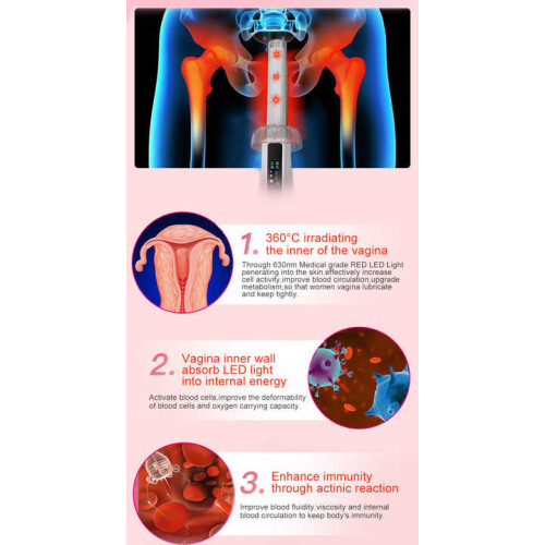 Laser Gynecology Treatment Vibrator Massager Device 2