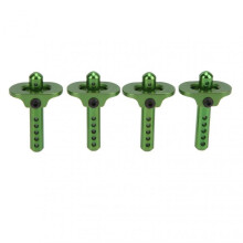 Aluminum Alloy Body Posts for ARRMA Granite 1/10 Remote Control Car Shell Body Column PartsGreen