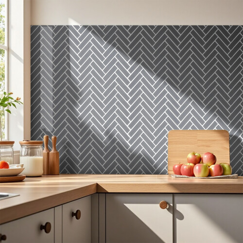 Living And Home 10Pcs Self-Adhesive Wall Tile Stickers 1