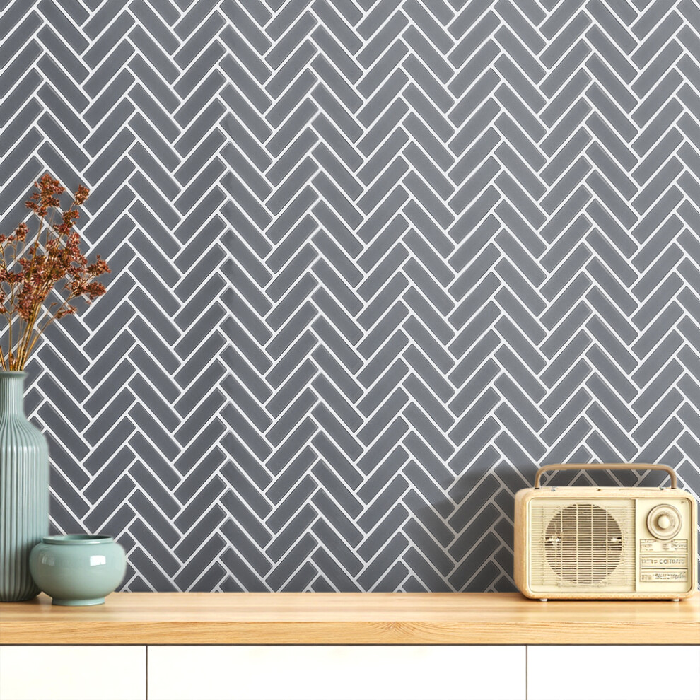 10Pcs Self-Adhesive Wall Tile Stickers