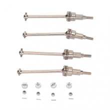 RC CVD Drive Shaft Steel Aluminum Alloy Material Front Rear Transmission Shaft for HBX 1/18 for 18859E for 18858E