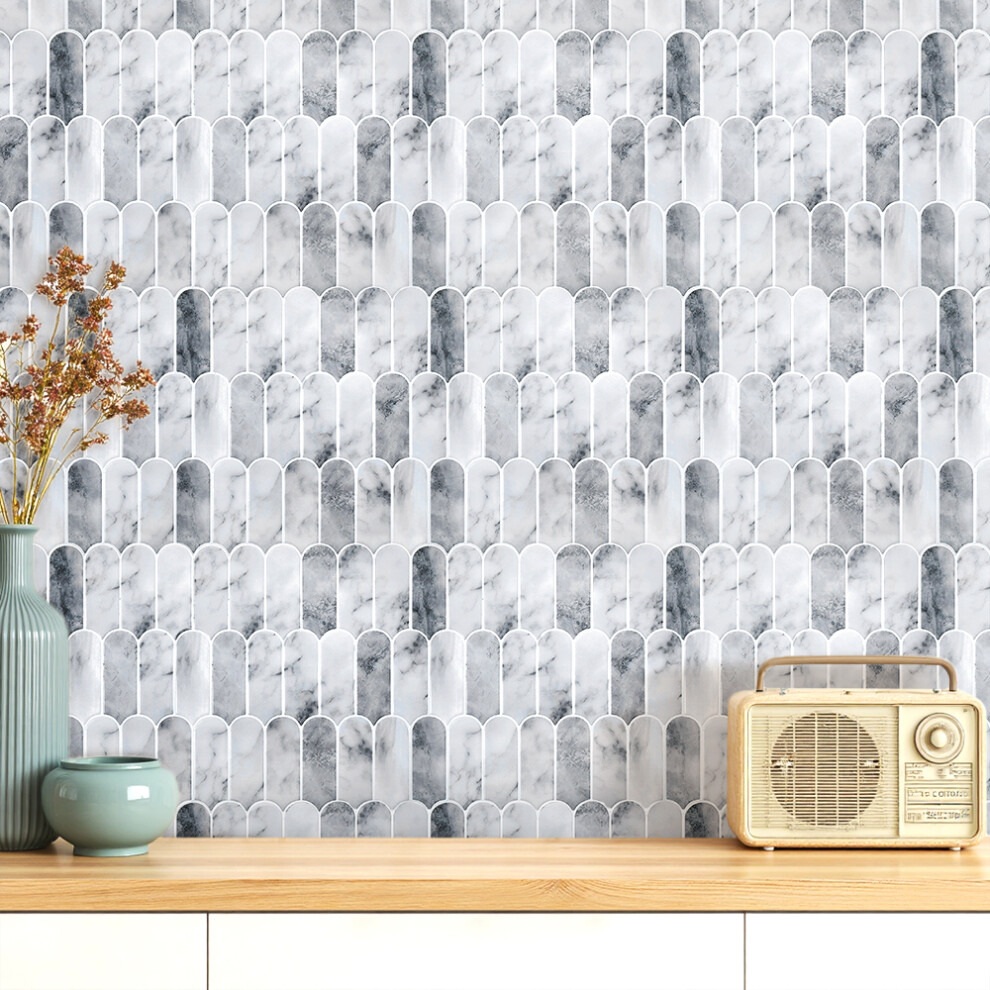 10Pcs Self-Adhesive Wall Tile Stickers