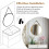 700x700mm Gold Round Wall Vanity Mirror with Hanging Rope 6