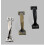 Pull Handles Vintage Style Barn Door Grab Handle Bronze Tone (Pack of 4) 7