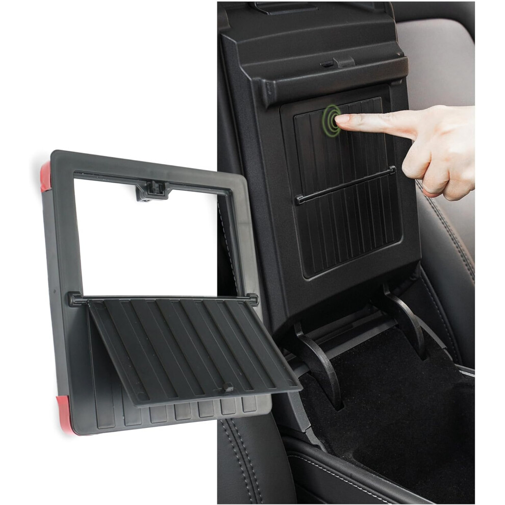 Tesla Model Y Model 3 Accessories Hidden Storage Box In Armrest Centre Console, Car Accessories Storage Compartment And Organiser Interior For Model 2 7334477182376