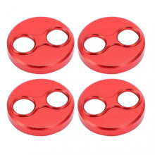 4pcs Drone Motor Protector Aluminum Alloy Motor Cover Cap for FIMI X8 MINI Drone AccessoriesRed