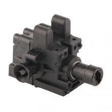 RC Front Gear Box Plastic Steel RC Differential Gear Box Housing Cover Case for ZD Racing 1/16 S16 EX16 16426 2011 Black