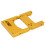 For WPL System 1:16 RC Car Metal Steering Engine Servo Fixing Base Mount Bracketgolden 3