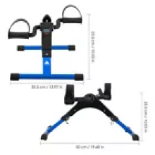 Mini Folding Exercise Bike Arm/Leg Pedal Mobility Aid Cardio Digital