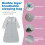 Breathable Long Sleeve Winter Thickened Sleeping Bag for Newborns-M-Style2 4