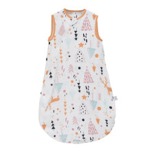 Anti-Chic Quilt for Cotton Gauze Sleeping Bag for Children.-Orange-70-80Cm