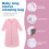 Newborn Pajamas Long Sleeve Integrated Sleeping Bag - Style 1 5