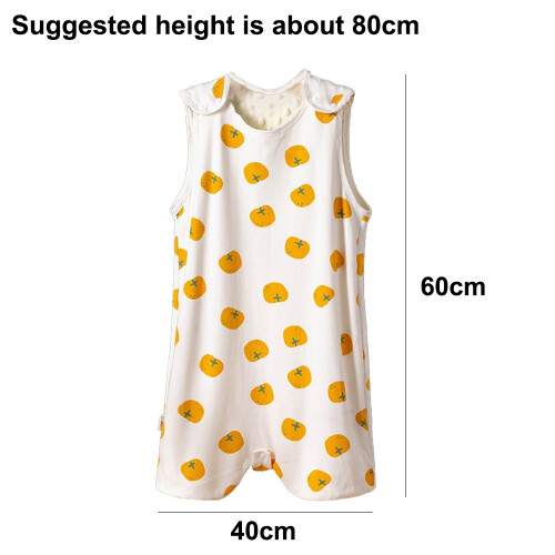 Spring and Autumn Baby Vest with Split Leg Sleeping Bag - Style 3 2