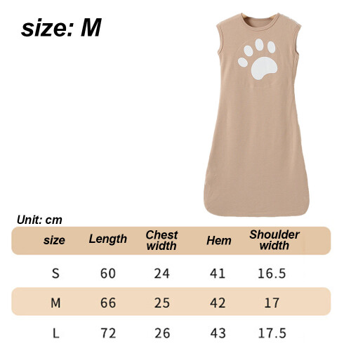 Anti-Slip Thin Summer Sleeping Bag - Single Layer Foldable Infant Bag - Brown - M 2