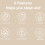 Anti-Slip Thin Summer Sleeping Bag - Single Layer Foldable Infant Bag - Brown - M 4