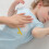 Thin Summer Anti-Slip Sleeping Bag - Single-Layer Folding Infant Bag - Blue-M 6