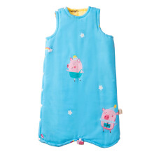 Warm Sleeping Bag for Baby Stomach Anti-Chill Cotton Vest Sleeping Bag in Autumn and Winter-Pig
