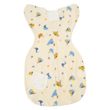 Shock-Resistant Spring/Summer Cotton Sleeping Bag - Cartoon Print for Baby Sleeping - Style 3