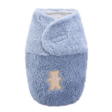 Newborn Baby Supplies - Newborn Sleeping Bag, Anti-Slip Sleeping Bag - Blue
