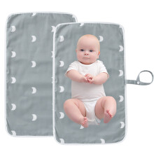 Waterproof, Machine Washable, Breathable, Water-Washable, Removable and Reusable Baby Urine Pad - Style 2