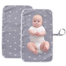 Waterproof, Machine Washable, Breathable, Water-Washable, Portable and Removable Baby Urine Pad-Style 4