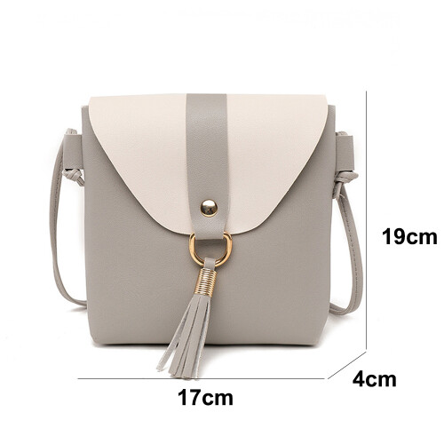 Borsa con nappe alla moda per ragazze, borsa da viaggio semplice e capiente - Style4 2