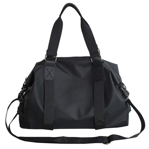 Borsa da viaggio, borsa da palestra, borsa a tracolla per il weekend - nera 1