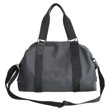 Borsa da viaggio, borsa da palestra, borsa a tracolla per il weekend - Grigio