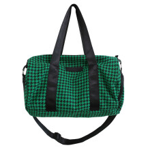 Borsa da viaggio con tracolla separata per asciutto e bagnato, borsone da palestra - Verde