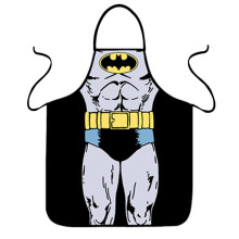 (BATMAN)Women Men Kitchen Bib Aprons Comic Costume Apron Gift Funny