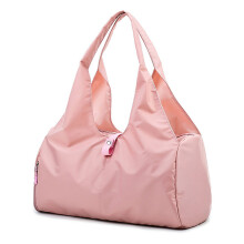 Borsa da yoga per separare lo spazio delle scarpe sportive, grande capacità, borsa per allenamento e palestra - Rosa