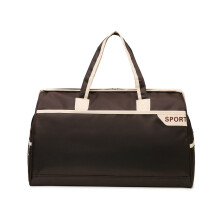Borsa da viaggio, borsa da yoga, borsa da palestra, borsa sportiva con scarpe, borsa tote per uomo e donna - Marrone